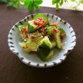 まろんかふぇ's cooksnap of when they made きゅうりの梅肉・じゃこ和え.