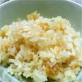 お料理初心者ママ's cooksnap of when they made いいとも～ホタテ缶とガリの炊き込みご飯.