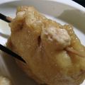 夜桜華's cooksnap of when they made 鶏だんごの巾着〜おでんの具に~.
