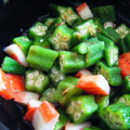 うにょ～ん's cooksnap of when they made おくらのおかか和え.