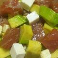 max4995's cooksnap of when they made マグロとアボカド、クリチの柚コショウ和え.