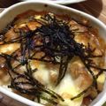 おちゃʔ•̫͡•ʕ's cooksnap of when they made 照り焼きチキン☆グラタン.