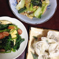 あやぐま♡'s cooksnap of when they made ちんげん菜ときのこオイスター炒め♡.