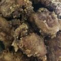 さくらレシピ's cooksnap of when they made 鶏肝のから揚げ.