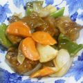はらぺこ青虫's cooksnap of when they made 簡単！豚こまぎれ肉で、揚げない酢豚♪.
