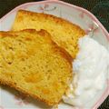 ぷちゃ98's cooksnap of when they made ✿かぼちゃとりんごのパウンドケーキ✿.