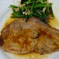 chi3to's cooksnap of when they made ポークソテー(ポン酢マスタード編).