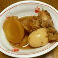 けーちゃ♪'s cooksnap of when they made 鶏手羽と大根の酢生姜煮.