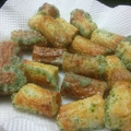 キセツ's cooksnap of when they made チーズINちくわ磯辺揚げ.