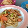 リアブン's cooksnap of when they made パスタで焼きそば.