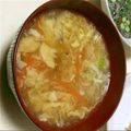 sari33's cooksnap of when they made さっぱり☆豆腐の酸辣湯風スープ.