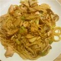 yukakobata's cooksnap of when they made 鮭ときのこのガーリックバター醤油パスタ.