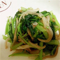 373あき's cooksnap of when they made ほうれん草と玉ねぎのアンチョビ炒め.