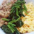 星夏凛's cooksnap of when they made 三色丼☆簡単彼ご飯.