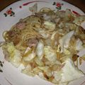 ふわふわしっかり's cooksnap of when they made 簡単！ツナと新キャベツのペペロンチーノ.
