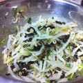 いおこと's cooksnap of when they made もやしときくらげのナムル.
