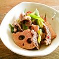 てらよう's cooksnap of when they made 牛肉とれんこんの甘辛炒め＊.