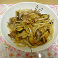 yunikka's cooksnap of when they made 豚肉とナスともやし炒め.