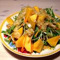 ぶらんちびっぐ's cooksnap of when they made 柿と水菜のサラダ.