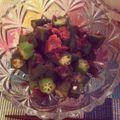 HappyEripi's cooksnap of when they made オクラの鰹節和え.