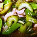 えっぐぷらんと。's cooksnap of when they made スナップエンドウとセロリの塩炒め.
