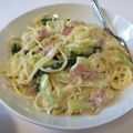 kimmiepine's cooksnap of when they made 春野菜たっぷりクリームパスタ.