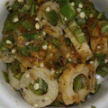 ☆らいおん★'s cooksnap of when they made 簡単！オクラとちくわのゆかり和え.
