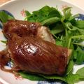ぽこぽん星人's cooksnap of when they made チーズとセロリの絶品肉巻き.