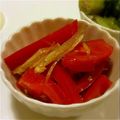 rikodeco's cooksnap of when they made ちょっとお洒落なトマト＆みょうがサラダ.