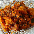 はねｻﾏ's cooksnap of when they made ほっくり焼きかぼちゃのセサミマリネ♪.