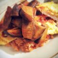 ぱぴぷぺぽん。's cooksnap of when they made オムライス＊ナスのトマトソース♡.