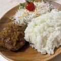 マユリん's cooksnap of when they made びっくりドンキーのハンバーグだ.