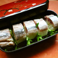 Jock's cooksnap of when they made さんまの姿寿司.