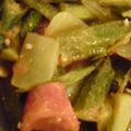 もーぶ's cooksnap of when they made オクラ・インディアン風.