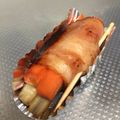 yk_nomu's cooksnap of when they made ✿きんぴらコンビの❀ベーコン巻き✿.