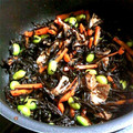けいな214's cooksnap of when they made ♪とっても簡単♪定番のひじきの煮物♪.
