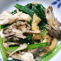 rist's cooksnap of when they made マイタケと小松菜の胡麻和え.