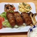 N_IKOKO's cooksnap of when they made イチオシ★肉巻き厚揚げのしょうが焼き.