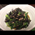 ファッフォー's cooksnap of when they made 小松菜とひじきの蒸し炒め.