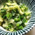すぽちゃん's cooksnap of when they made 【離乳食 後期】小松菜と白菜のごま和え.