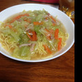 mixile's cooksnap of when they made お鍋の残りdeあんかけ焼きそば.