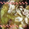 kemi★'s cooksnap of when they made 我が家のゴマみそ鍋.