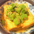 まいﾁｬﾝ1127's cooksnap of when they made 厚揚げのオクラあんかけ.