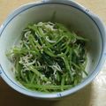 ☆toshimin☆'s cooksnap of when they made 栄養ヤバイ!わさび香る三つ葉のおひたし！.