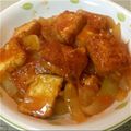 みぃっこん's cooksnap of when they made ☆厚揚げと玉ねぎのケチャップ煮☆.