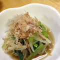 てぬking's cooksnap of when they made ☆ほうれん草のおだしのお浸し☆優しい味☆.