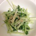 まみぺこママ's cooksnap of when they made 水菜のごま油いため.