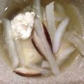 ち〜ぼ〜's cooksnap of when they made 鶏ミンチ豆腐だんごと大根の中国風スープ.
