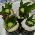 おんかめ's cooksnap of when they made 弁当ＩＮ★ちくわでシソかっぱ巻き♫.