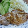 かおpon's cooksnap of when they made レモンでさっぱり！ポークソテー.